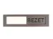 Infobord Deurbordje Vrij-bezet 150x40mm