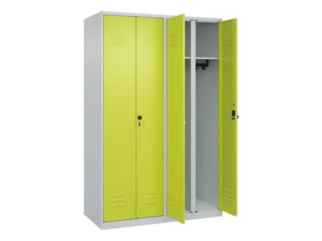 locker voor scheiding van kleding,HxBxD 1850x1200x500mm,4vak