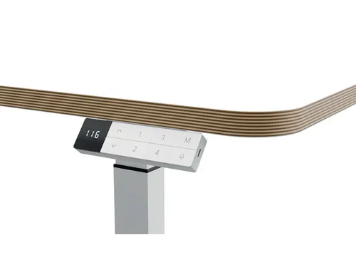 Zit-Sta bureau 80x60cm Leitz Ergo elektrisch klein