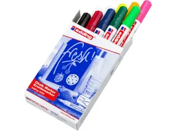 Krijtstift edding 4095 rond 2-3mm assorti doos à 10 stuks