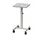 Mobiele tafel MAUL 37,5 x 39,0cm hoogte 64-100cm tot 20kg geremd