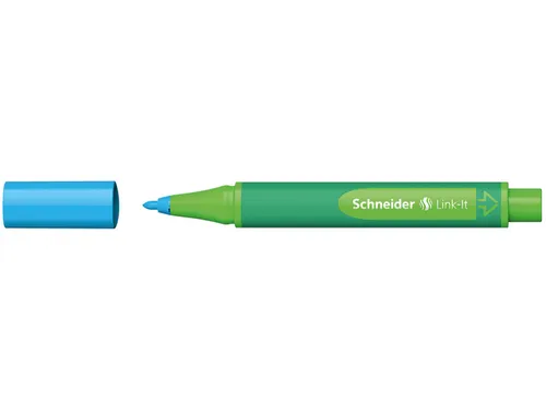 Viltstift Schneider Link-it 1mm Mineral-blauw