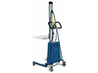 Elektr. Materiaalheffer Staal Platform Kunstst. 600x470mm 150kg - 1