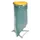 Afvalverzamelaar 70/120 Liter H 980 mm Standaard Verzinkt Deksel Geel
