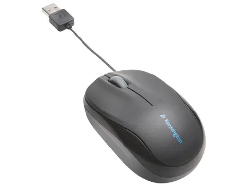 Pro Fit mobiele intrekbare muis, zwart