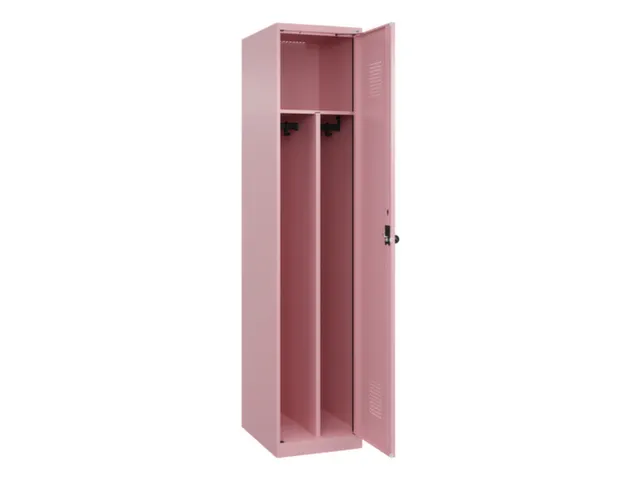 locker voor scheiding van kleding,HxBxD 1850x400x500mm,1vak