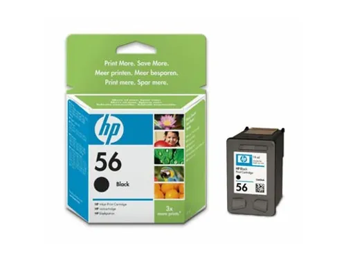 inktcartridge 56, 520 pagina's, OEM C6656AE, zwart