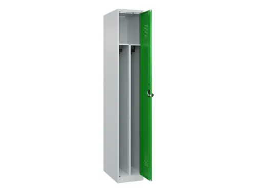 locker voor scheiding van kleding,HxBxD 1850x300x500mm,1vak