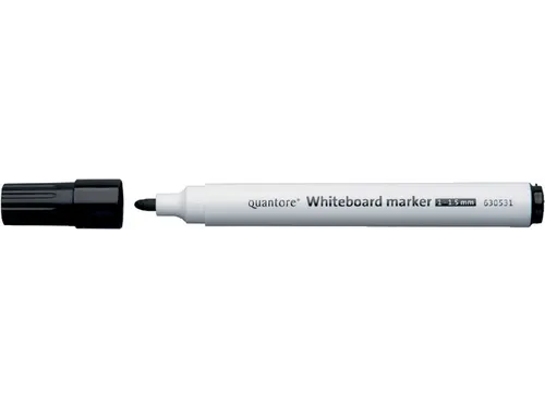 Whiteboardstift Quantore rond 1-1.5mm zwart
