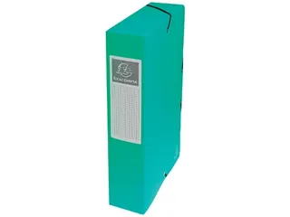 elastobox Exabox A4 groen rug van 60mm karton - 1
