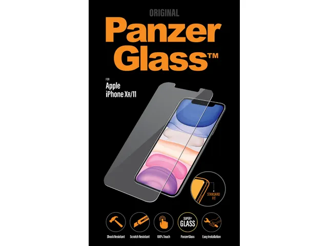 PanzerGlass Screen Protector iPhone 11 | XR | Standard Fit, Apple,