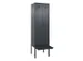 locker met bank,voor scheiding van kleding,HxBxD 2120x600x815mm,2vak