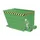 kiepbak,HxLxB 730x1370x800mm,0,55m³,draagverm. 750kg,RAL6011