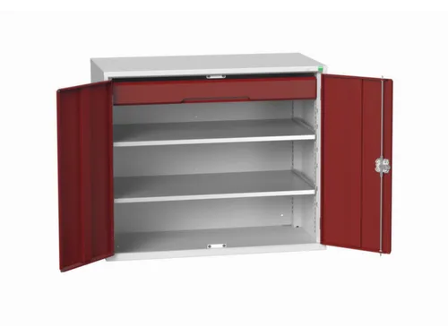 universele kast,HxBxD 1000x1300x550mm,2xStalen bodem,1lade(n)