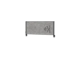 MAULconnecto scheidingsysteem Uplight 120x50 Donker Frame Antraciet - 1