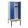 locker met bank,HxBxD 1950x800x815mm,2vak,vak B 400mm,cilinderslot