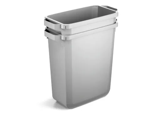 Rechthoekige Afvalbak Durabin 60 Liter Geel