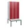 locker met bank,HxBxD 1950x900x815mm,3vak,vak B 300mm,cil.-slot
