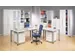 rayonnage de bureau,HxlxP 2004x800x400mm,4xsol en bois,5haut. classeur