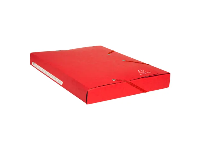 Elastomap glansk.600 Scotten 3klep rood