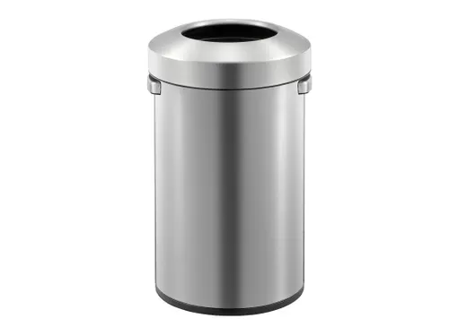 EKO Afvalbak Urban Bin 50 Liter mat Rvs Open top