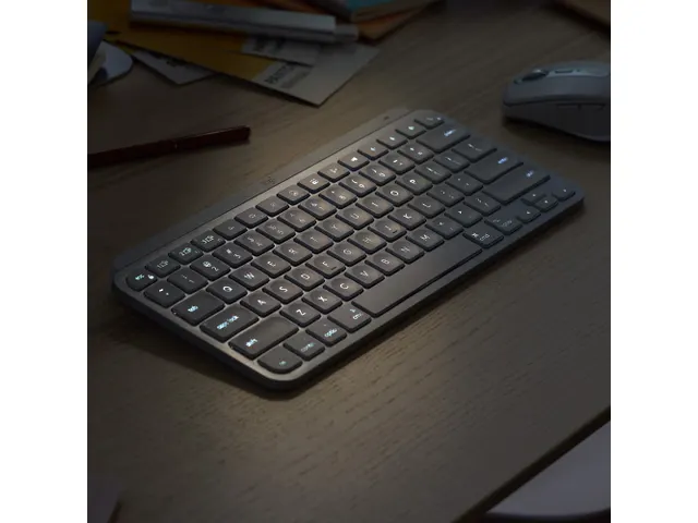 Logitech MX Keys US International Toetsenbord QWERTY Bluetooth Grijs