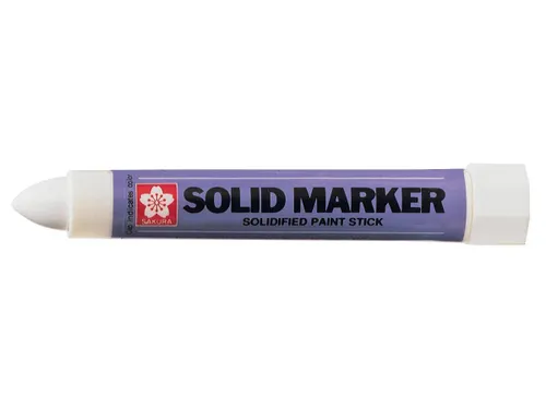 merkstift Solid Marker wit, brede punt