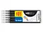 Rollerpenvulling Pilot Frixion 0.7mm Zwart Medium 6 stuks