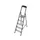Trapladder,Eenzijdig,5Treden,Bordes M. Antislip Elementen