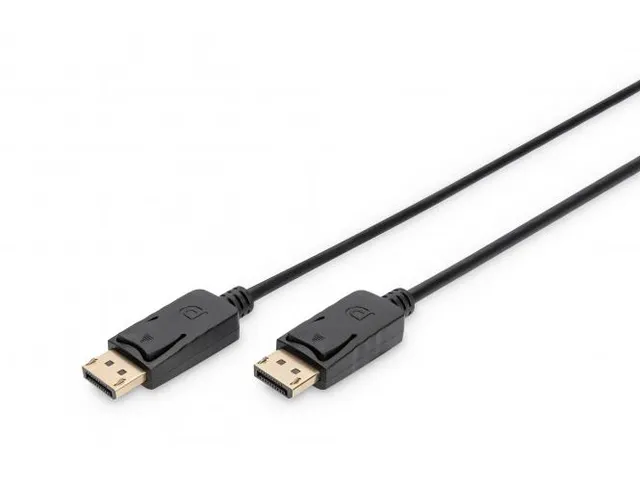 DisplayPort-aansluitkabel type DP M/M 3m UHD 4K DP 1.2 Zwart