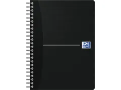 Office Essential spiraalschrift A5 gelijnd zwart