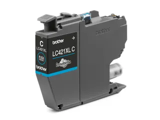 Inktcartridge Brother LC-421XLC blauw - 2