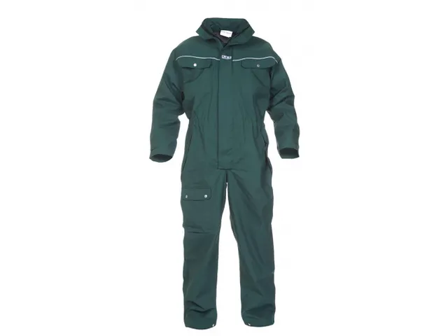 Hydrowear Protective Clothing Kopenhagen regenoverall, groen, maat L,