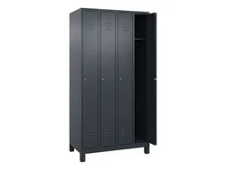 locker,HxBxD 1950x1000x500mm,4vak,vak B 250mm,cil.-slot,voeten