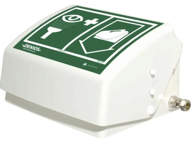 oogdouche,m. bekken/deksel,bekken ABS,wit,wandmontage,HxB 300x370mm