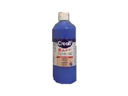 Plakkaatverf Creall basic donkerblauw 500ml