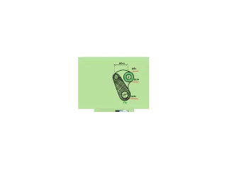Whiteboard Rocada Skincolour 55x75cm groen gelakt - 4