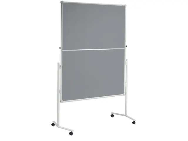 Tableau d'information pliable MAULpro textile gris 150x120cm