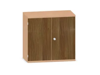 kantoorkast,HxBxD 770x800x430mm,decor romp beuken,decor front noten - 2