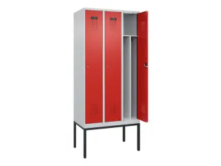 locker voor scheiding van kleding,HxBxD 2120x900x500mm,3vak - 1