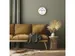 Landelijke wandklok - 39cm - Stille klok - Wit/ Goud- NeXtime "Classic