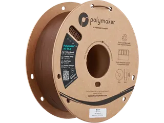 HT-PLA 1,75mm bruin 1kg Polymaker 3d filament - 1