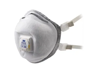 3M 9928 stofmasker FFP2 R D met uitademventiel - 1