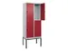 dubbeldekse locker,HxBxD 2120x800x500mm,2x2vak.,vak B 400mm