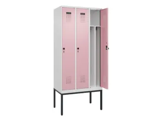 locker voor scheiding van kleding,HxBxD 2120x900x500mm,3vak - 1