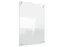 OUTLET Infobord Nobo Premium Plus A3 acryl wand verplaatsbaar