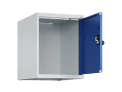 opzetkast,v. locker,1vak.,vak B 400mm,HxBxD 500x400x500mm,draaigrendel