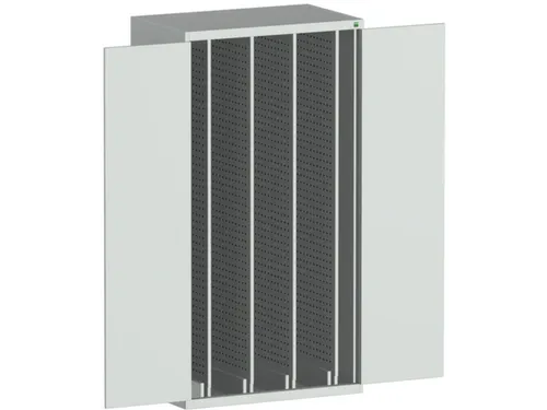 verticale kast,HxBxD 2000x1050x650mm,deur m. perforaties
