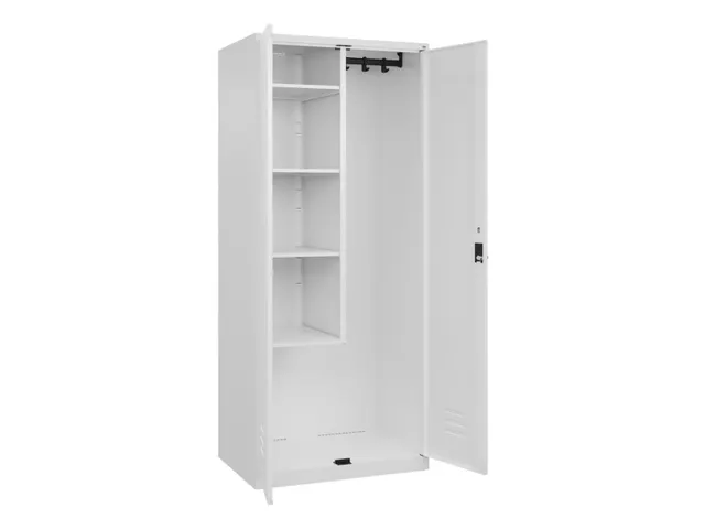 schoonmaakkast,HxBxD 1850x800x500mm,links 4vakken