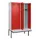locker met bank,voor scheiding van kleding,HxBxD 2120x1200x815mm,4vak